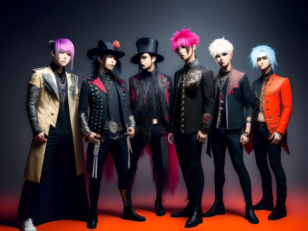 【AIに聞いてみた!】日本のビジュアルバンドの特徴!チャットGPT・イラストはFotorで作成 | BAND Knowledge